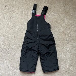 Baby Carter’s Snow Bib Overalls 12M Black